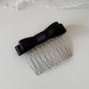 Updo Bangs Hair Clip Non-slip Broken Hair Accessories Cute Bow Hair Comb  Women/Girl