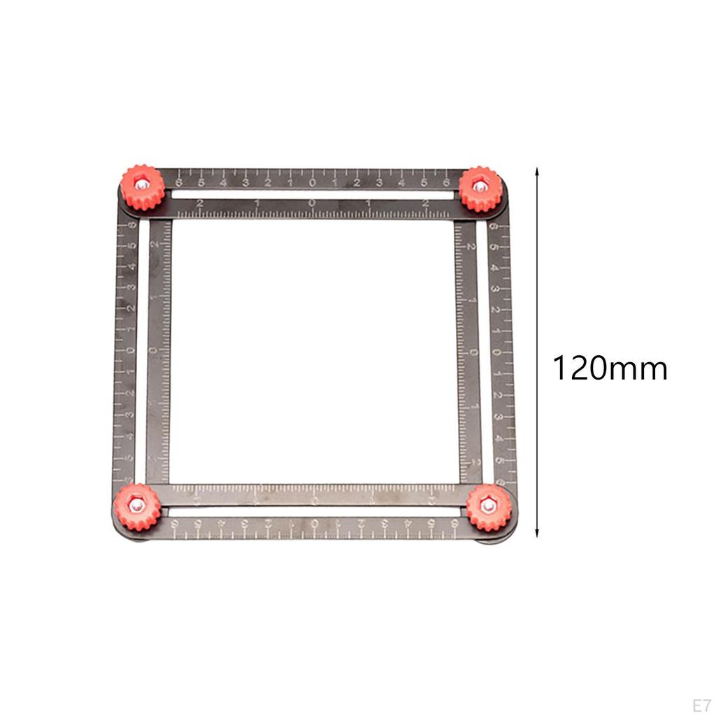 Angle Measuring Tool Discover ,Ruler Template Universal Opening Locator for Tiling