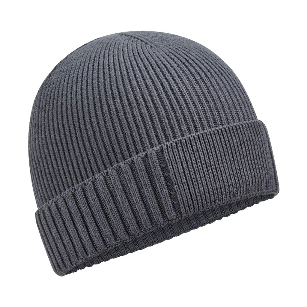 Beechfield Unisex Adult Patch Organic Cotton Beanie