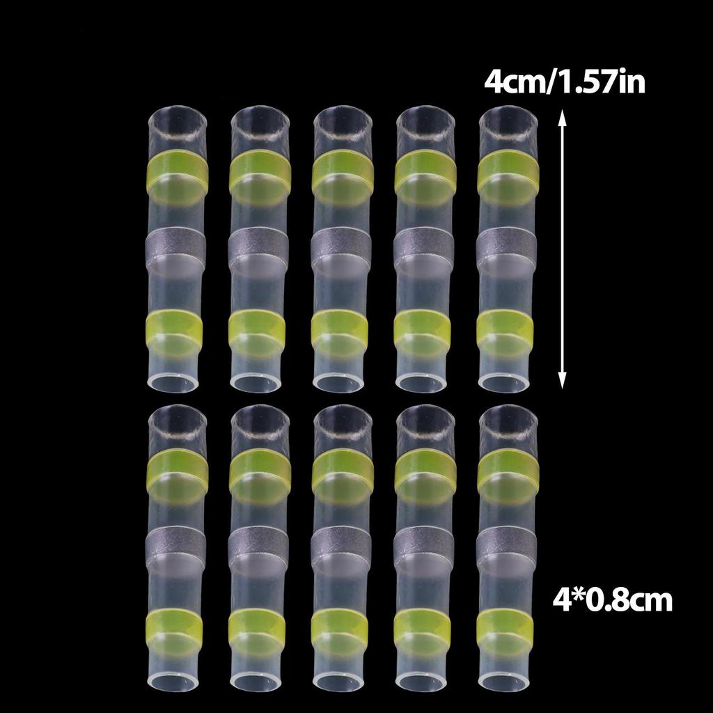 Waterproof Crimp Free Solder Rings Heat-shrink Tubing Cable Crimping Automotive Wire Terminal Connectors Soldered Terminals