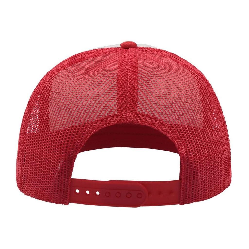 Atlantis Unisex Snap 90s Flat Visor 5 Panel Trucker Cap