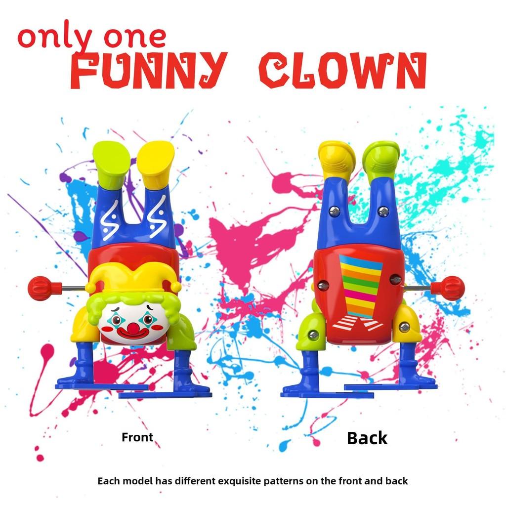 Mechanical Puzzle Kids Clown Wind Up Toy For Developing Skills And Learning