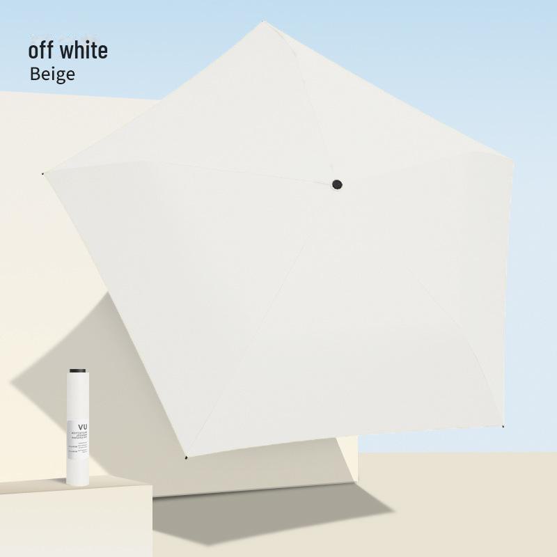 105g 5-Bone Carbon Fiber Ultra-Light Portable Sun Umbrella - Ultra-Thin, Anti-UV, Designed for Women