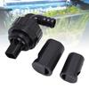 Aquarium Water Outlet Connector Set Plastic Noise Reduction Prevent Backflow Water Outlet Pipe Hose Adapter Set