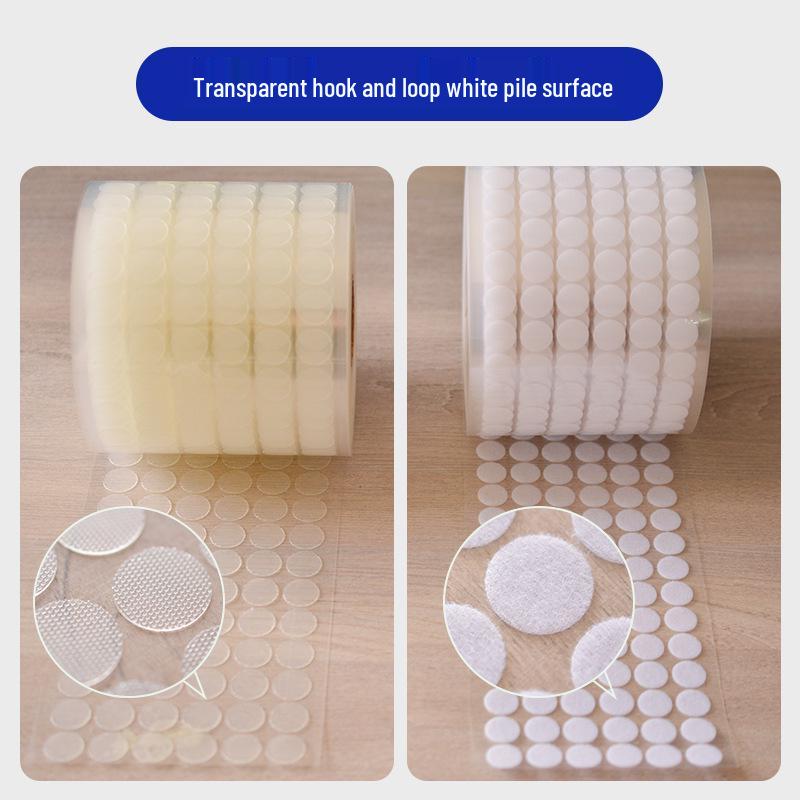 Kindergarten Quiet Book Transparent Adhesive Magic Stickers - Double-sided Hook & Loop