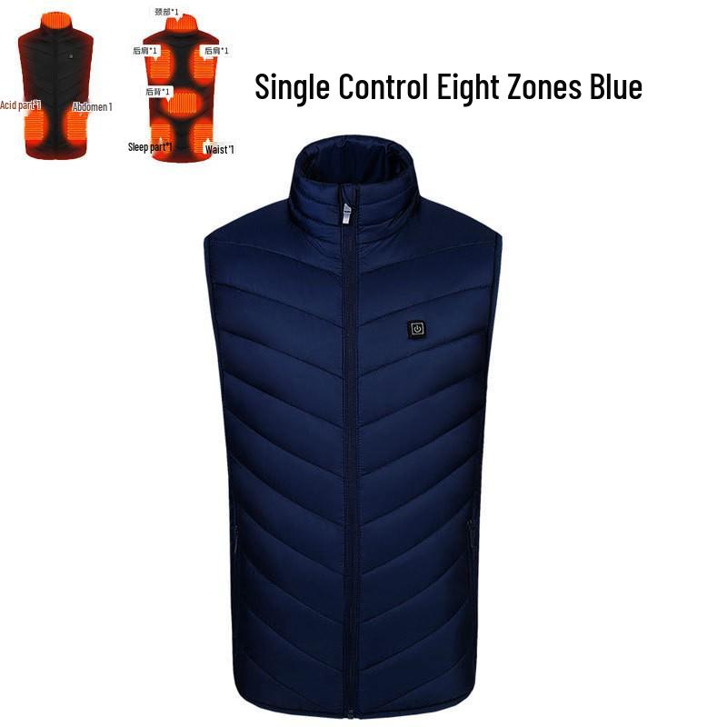Smart USB Heated Vest for Autumn and Winter - Multi-Zone Temperature Control