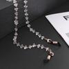 Women Crystal Beads Sunglasses Glasses Chains Lanyards Neck Strap Rope Eyewear Cord Holder Accessories Mask Chain