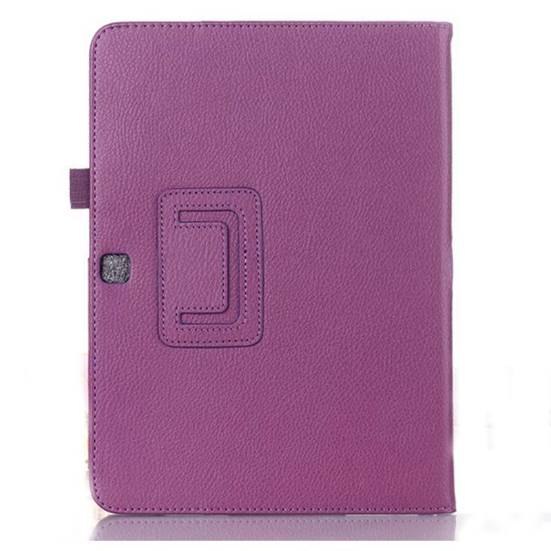 

Підставка для Samsung Galaxy Tab 4 10.1 2014 T530 T535 T533 Чохол Magnetic Smart Flip Stand PU For Samsung TAB A2 T583 Cover Tab 4 T535 T530 10.1 фіолетовий