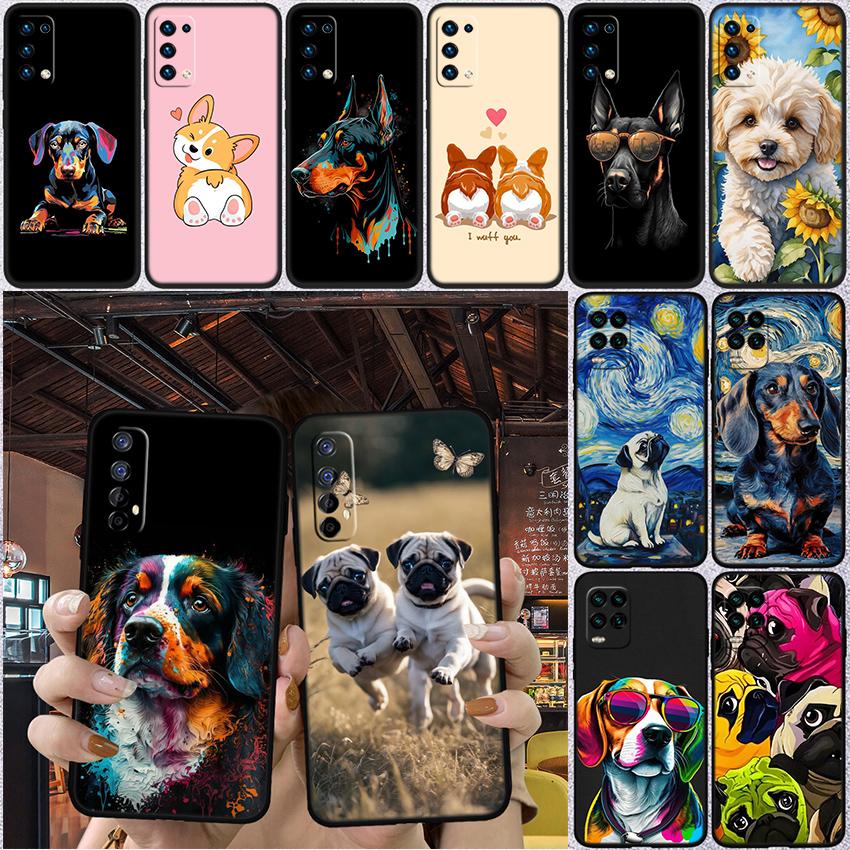 Pet Dog Pug New High-End Shell Phone Case for Xiaomi Poco C40 C50 C51 C55 C65 C71 C75 F3 F5 F6 F7 M2 M3 Pro Ultra