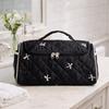Shockproof Travel Cosmetic Bag Portable Women Toilet  Wash Bag  Hair Care Accessories