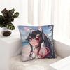 Ookami Mio Pillow Cover Retro Trendy Pillow Case Office Car Home Decorative Cushion Cover Square Design Pillowcases Birthday
