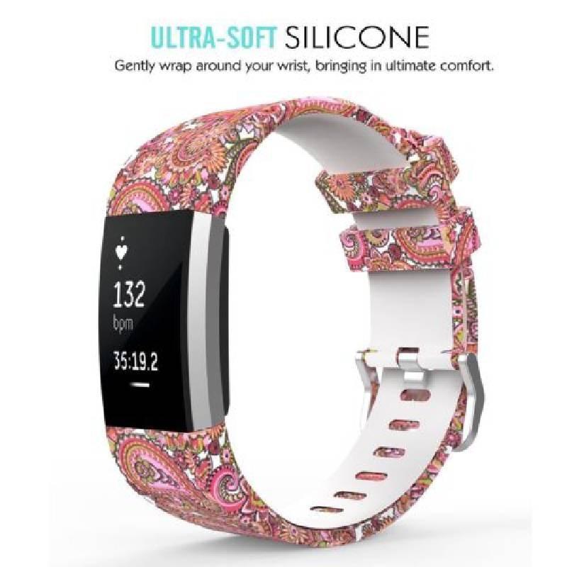 Stylish Silicone Bands For Fitbit Charge 4 And Charge 3 Comfortable And Durable