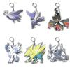 Keychain For Pokemon Charizard Houndoom Mewtwo Gyarados Latias Blaziken Anime Game Collection Anime Peripheral DIY Toy Gift