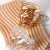 4PCS Amber Water Cups Thickened Minimalist Stylish Ideal for Home Living Room Use Shot Glasses