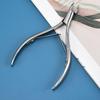 Round Cuticle Nipper Nail Manicure Scissors Cuticle Clippers Trimmer Dead Skin Remover Pedicure Stainless Steel Cutters Plier