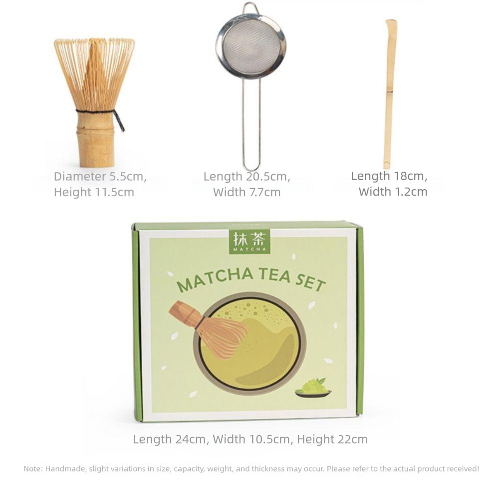 5pcs Ceramic Japanese Matcha Tea Set Matcha Bowl Bamboo Matcha Making Kit Safe Food Grade Matcha Whisk Set Tea Lovers