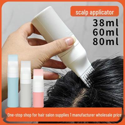 Head Massager & Applicator for Scalp: Dry Shampoo, Hair Dye, Growth Tonic, Essential Oils & Shampoo