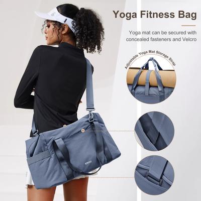 Travel Fitness Bag,Large Capacity Waterproof Luggage Travel Bag With Zipper,Fold Weekend Bag Duffle Bag,Women's Travel Backpack