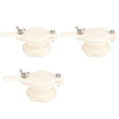 Set da 3 rubinetti per miele Valvole a sfera Strumenti Estrattore di miele Accessorio Attrezzatura per apicoltura Fornitura