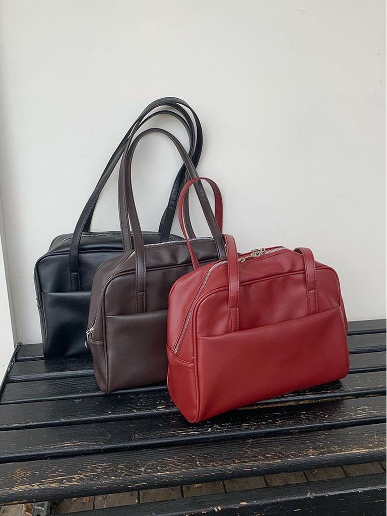 Women's Korean Retro Large Capacity Shoulder Tote Bag - Autumn 2025 Edition
