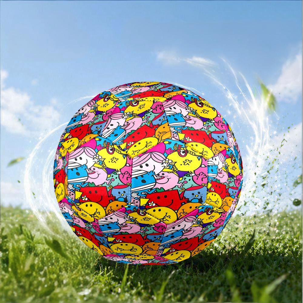 Mr Man Colorful Creatures Size 5 Soccer Ball,Indoor/Outdoor Suitable for Training Matches Tournaments Practice Games Perfect Gift for Fan