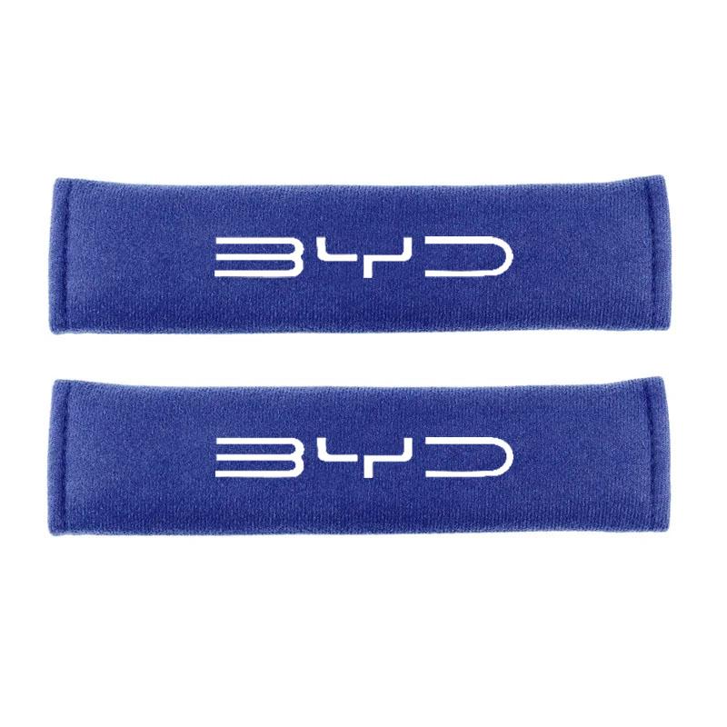 

For BYD Seal Dolphin Song Pro Tang Dmi Yuan EV QIn Plus Car Seat Belt Shoulder Protector Cover Vehicle-mounted Pad Accessories