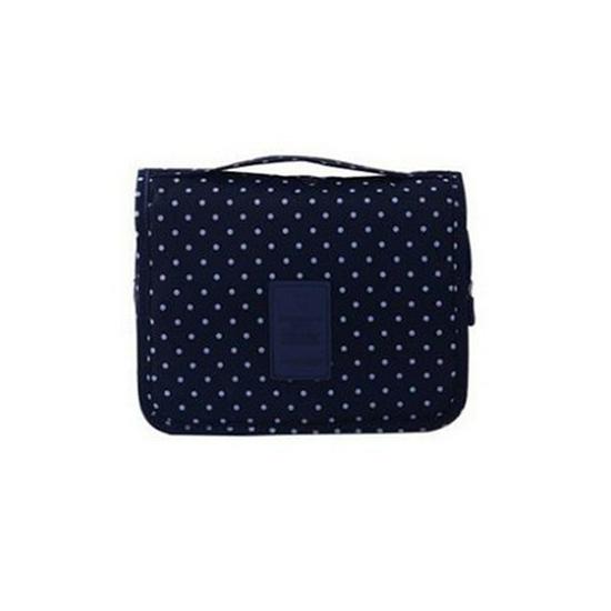 Foldable Women's Travel Wash Bag with Hanging Hook