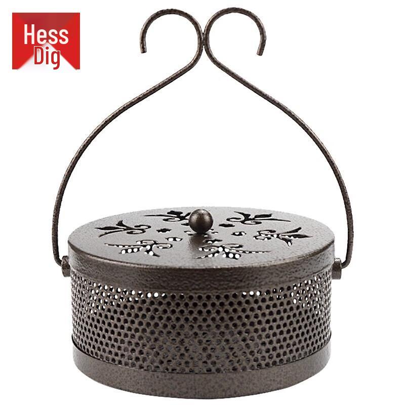 HSDG JG-1177 Wrought Iron Mosquito Coil Holder Incense Burner Style