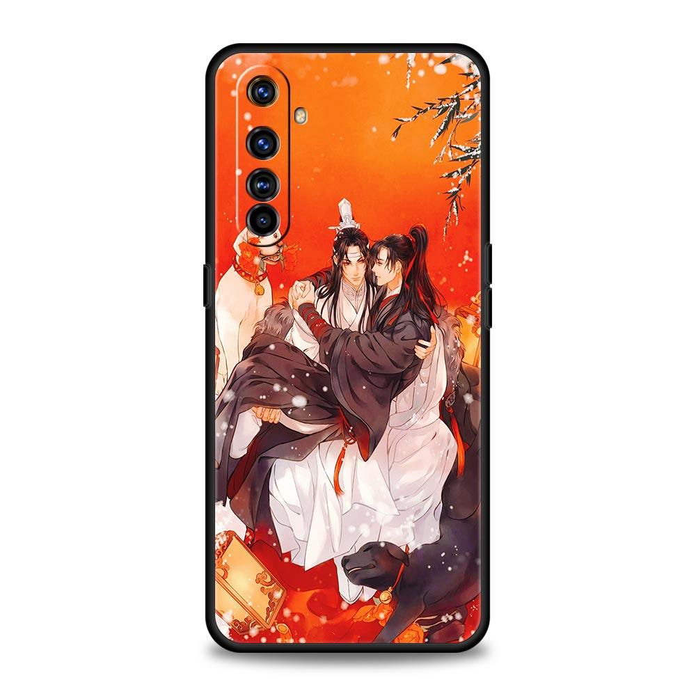 Grandmaster Mo Dao Zu Shi For Realme 8 7 6 Pro C21 C3 C11 Black Phone Case Oppo A53 A52 A9 A54 A15 A95 Reno7 SE Reno6 Pro Cover