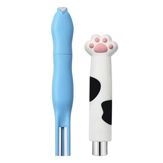 2Pcs Cat Eyes Nail Magnet Gel Nail Polish Love Heat Round Line Shape Nail Art Magnet Pen Home Salon Women Cat Eyes Magnetic Manicure Art Tools