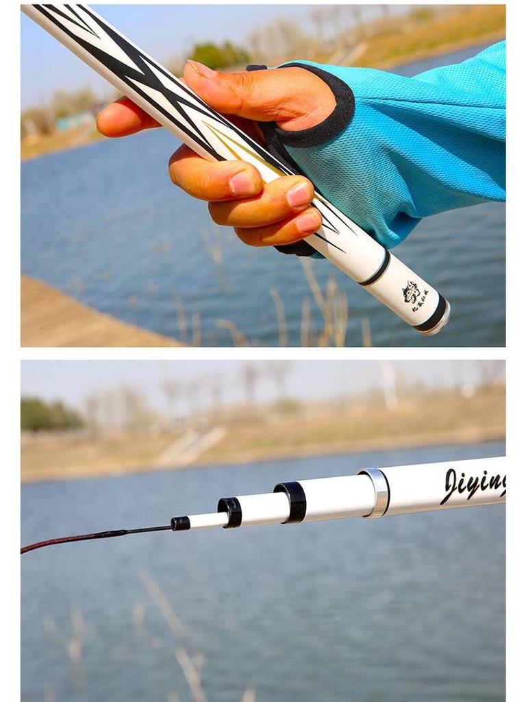 Premium High-Carbon 28-Tune Taiwan-Style Fishing Rod, Super Light & Hard, 5.4kg Test, 19-Tune Long River Rod