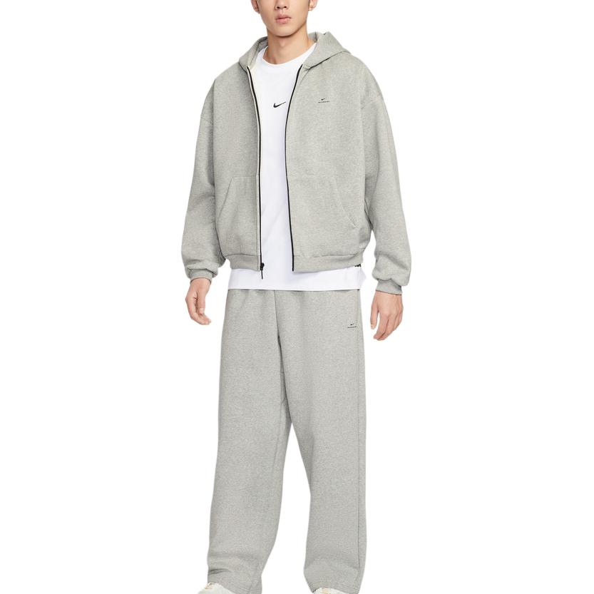 Nike Club Fleece Full-Zip Hoodie Grey IO3690063