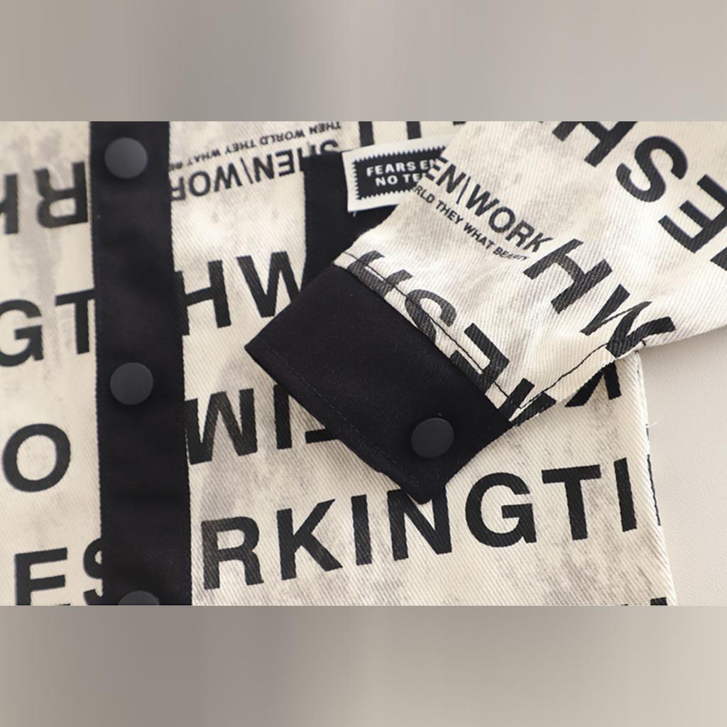 Kids Casual Long-Sleeve Set, Comfortable Daily Wear Outfits