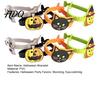 Halloween Party Favors 8 Pcs Bracelets Adjustable Soft PVC Wrist Straps for Kids Adults Jewelry Cartoon Pumpkin Witch Trick or Treat Toy Wristbands