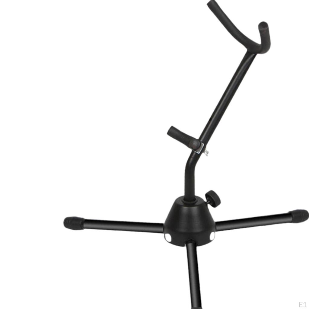 Foldable Saxophone Stand Soft Rubber Sponge Padding Accessories Professional Wind Instrument Display