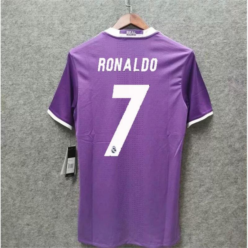 Vintage Jersey Football Jersey AC Ronaldo Zidane Maldini Messi Boca Carlos National Team Jersey