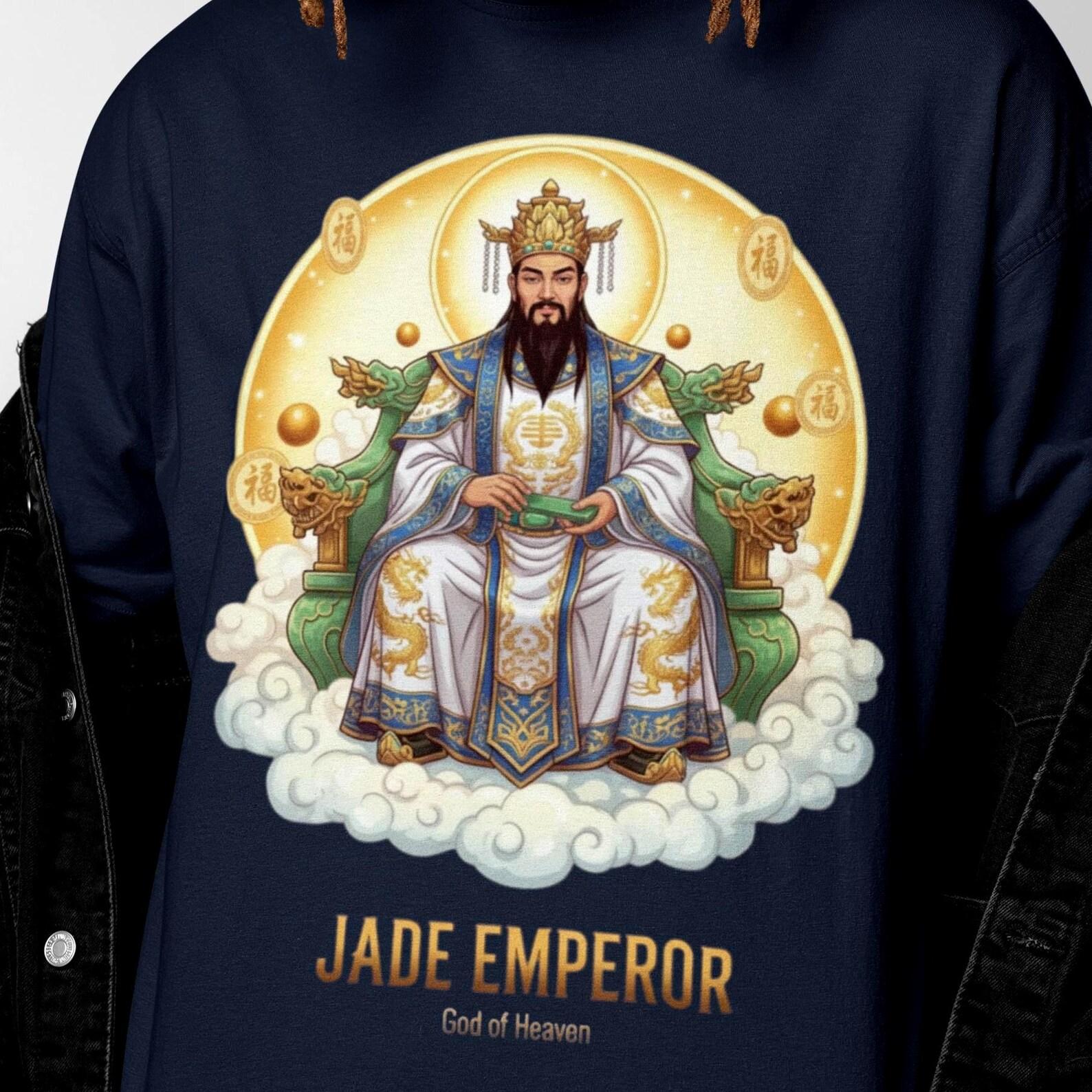 Jade Emperor T-Shirt | Chinese Mythology | Vintage Chinese God Tee M