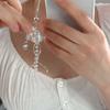 Jellyfish Phone Charm Keychain Pendant Phone Strap Acrylic Texture Phone Chain Suitable for Fashion Enthusiasts Present
