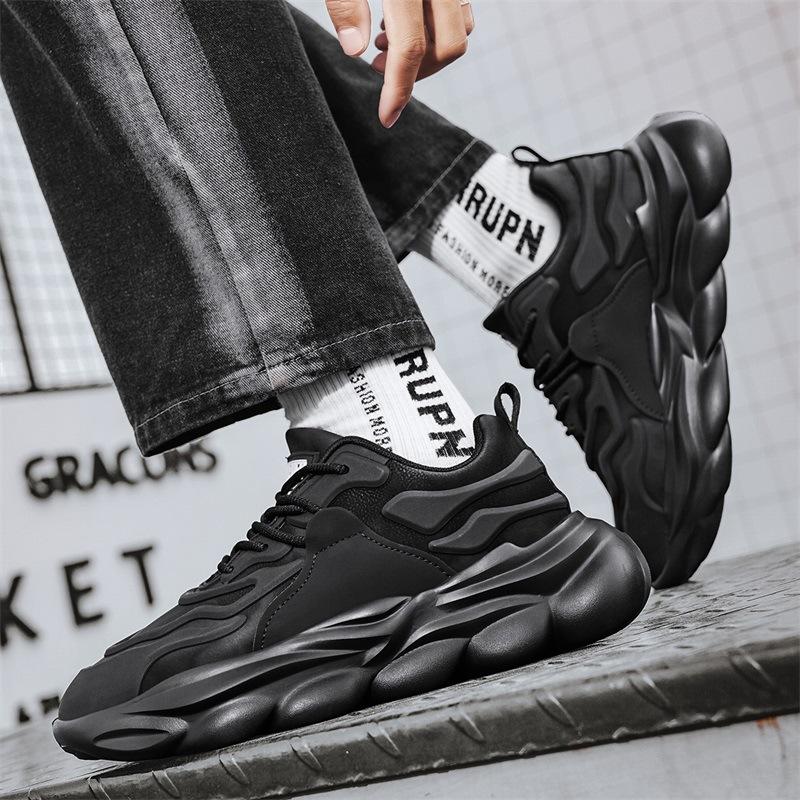 

39-44 Summer new men s casual mesh breathable trendy shoes Korean version trendy running sports teen dad shoes 39