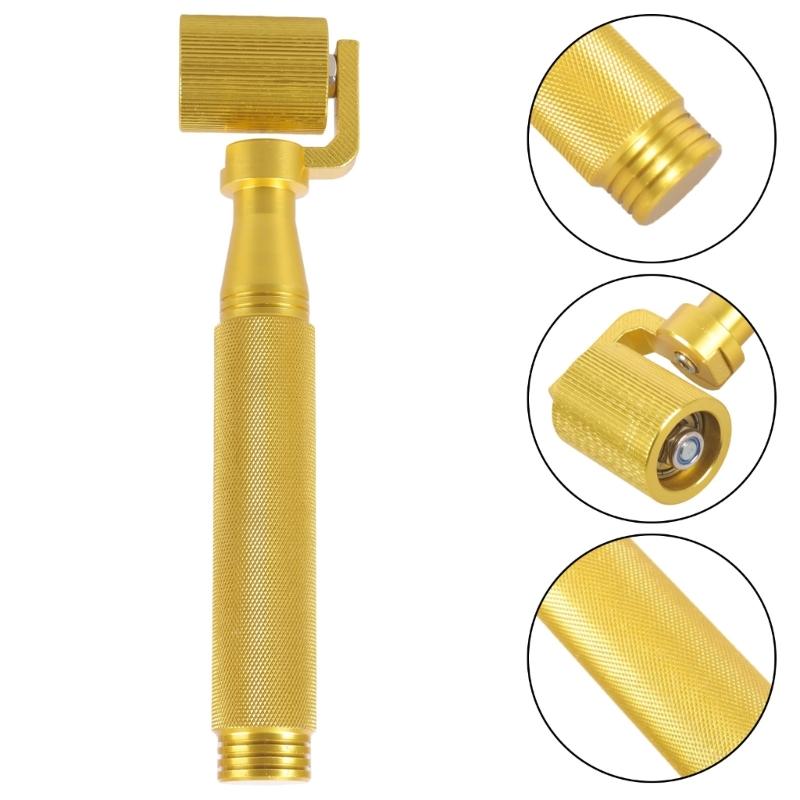 Wallpaper Flat Seam Roller Heavy Duty Metal Wallpaper Seam Smoother With Ergonomic Handle For Precise Joint Alignment