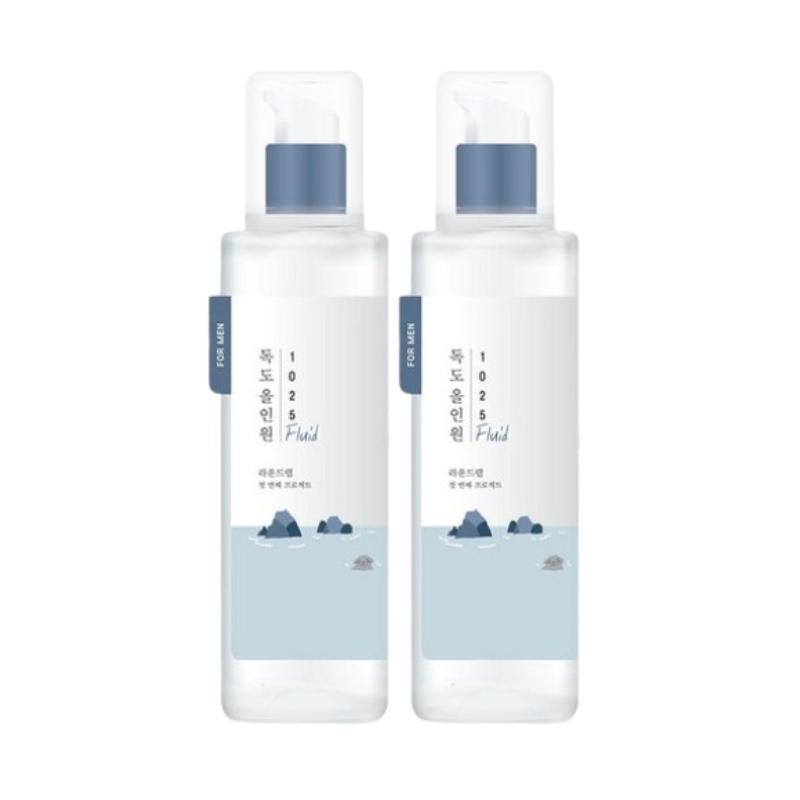 Round Lab For Men 1025 Dokdo All-In-One Fluid 200ml – Moisturizing Soothing Men’s Skincare, Low-Irritation All-in-One Care