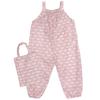 Sand Baby Ribbon [Chuckle Baby] Playwear, Playwear, Coveralls, Clothes, Girls, Pattern, 90-100cm, P3247-901-20