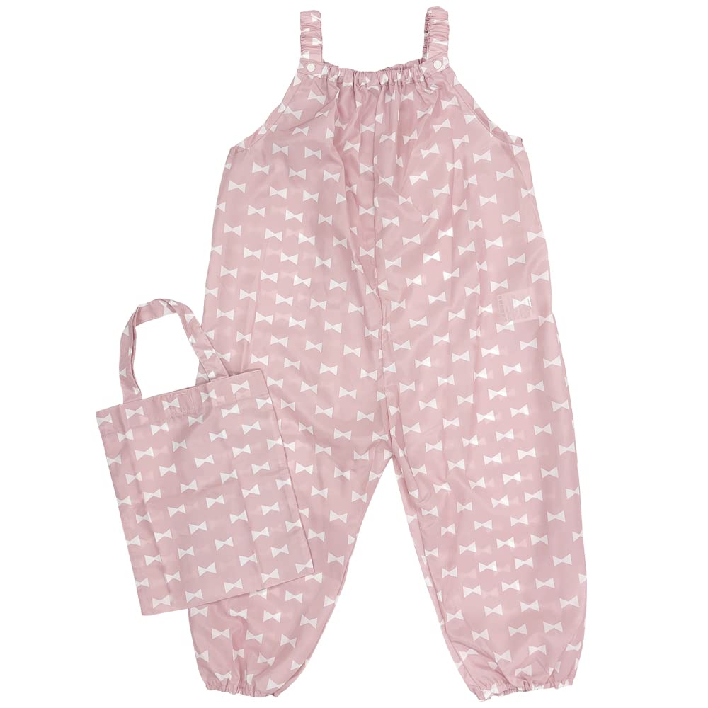 Sand Baby Ribbon [Chuckle Baby] Playwear, Playwear, Coveralls, Clothes, Girls, Pattern, 90-100cm, P3247-901-20