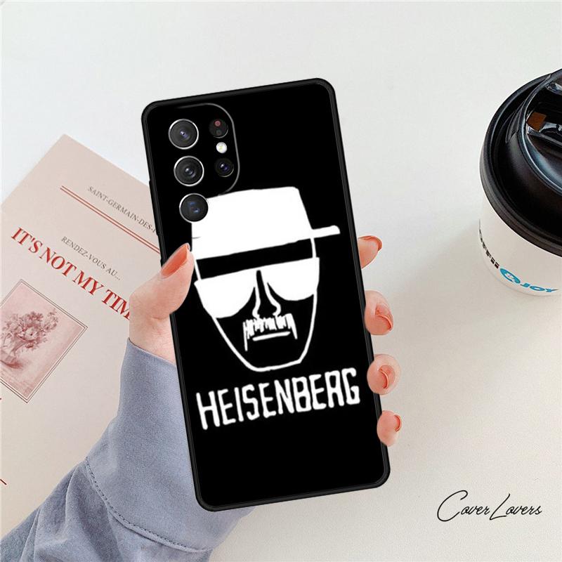 Heisenberg Breaking Bad phone case For Samsung Galaxy S24 S25 S23 S22 Ultra Note 10 20 Plus S20 S21 FE Cover