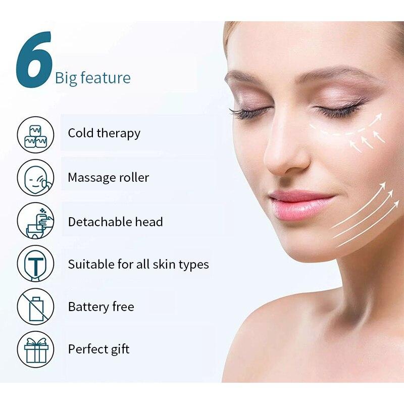 Face Roller Cool Ice Roller Massager Skin Lifting Tool Face Lift Massage Face Women Skin Care Tools