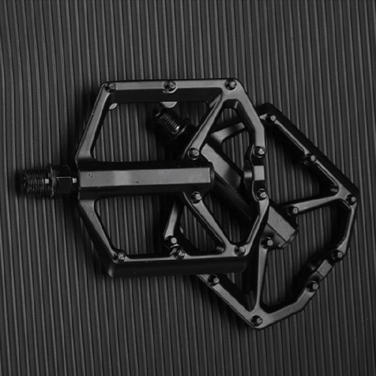 2 Bearings Wide Flat Cycling Pedals Nonslip Road Bicycles Pedals Aluminum Alloy Mountain Bicycles Pedals Enduring