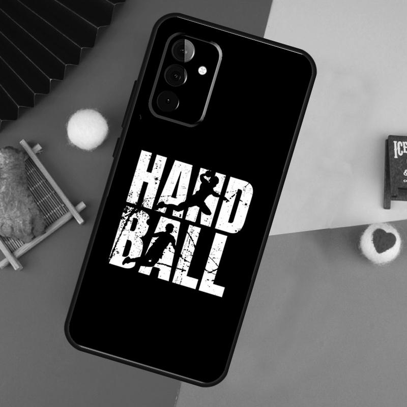 Stylish Playing Handball Cover For Samsung Galaxy A15 A25 A35 A55 A52 A32 A12 A14 A34 A54 A51 A71 A53 A33 A13 Case