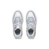 Li Ning 001 Unblock Denim Abrasion Resistant Breathable Low Top Skateboard Shoes Women's Blue White AGCT086-1