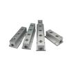 1/4" BSP Gwint Wewnętrzny 2 3 4 5 6 7 8 9 10 Dróg 4-12 Portów Solidny Aluminiowy Blok Rozdzielacz Manifoldowy Powietrza Kształt T
