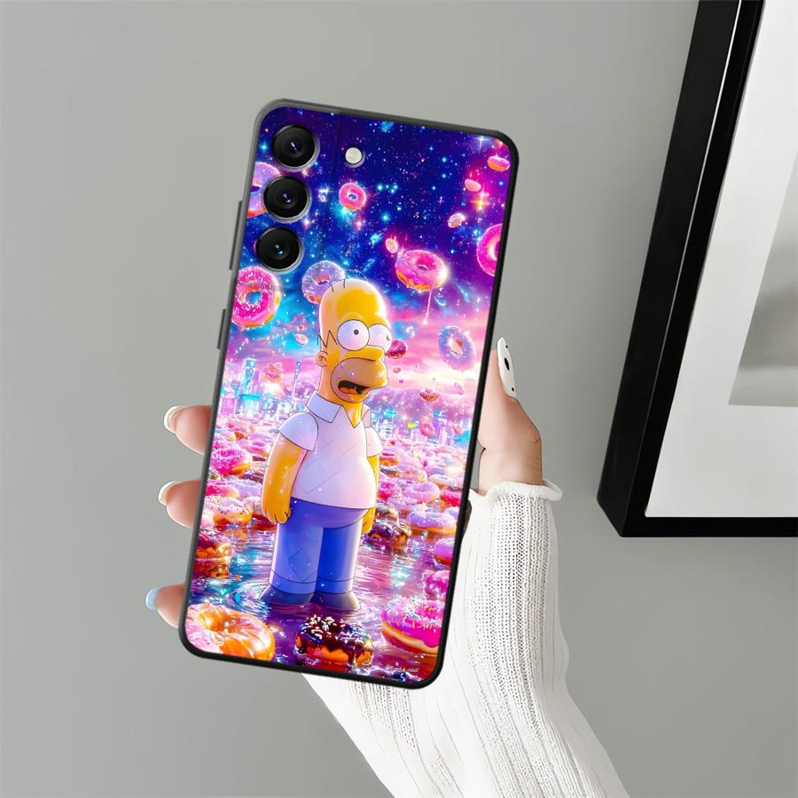 Case for Samsung Galaxy A26 A72 A35 A25 A71 A22 A52 A36 A24 A55 A23 A53 A32 A41 A51 A73 Soft Phone Cover Bart Simpson